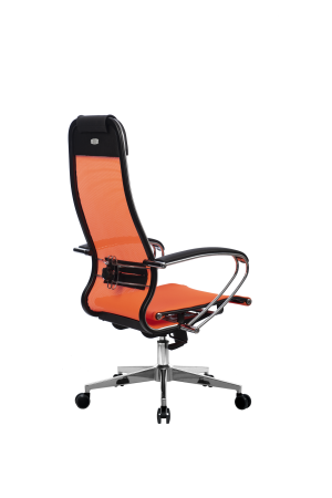Кресло для руководителя Метта МЕТТА-12(MPRU)/подл.131/осн.004 (Оранжевый)