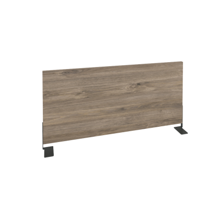 Экран боковой ЛДСП Onix O.EKR-80 800x370x18 (Тиквуд Темный/Черный)