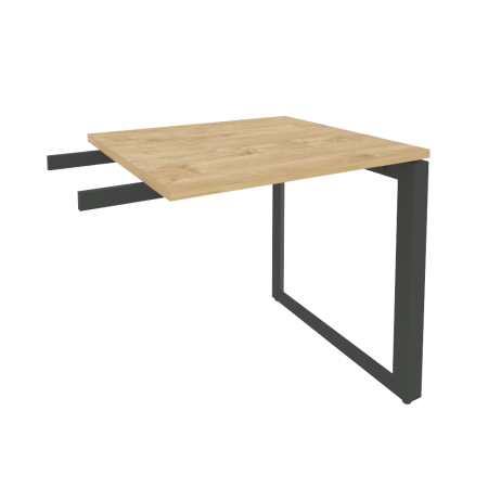 Брифинг приставка Onix O.MO-BR-7 780x720x750 (Тиквуд Светлый/Черный металл)