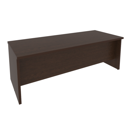 Стол руководителя прямоугольный First KSR-9 2200x900x765 (Венге)