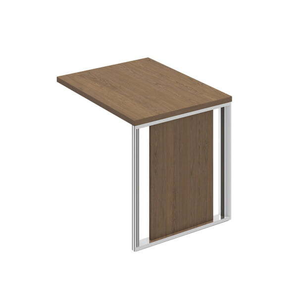 Брифинг-приставка с декоративной вставкой Orion ОР 106-1 ДТ 900x700x750 (Дуб табачный)