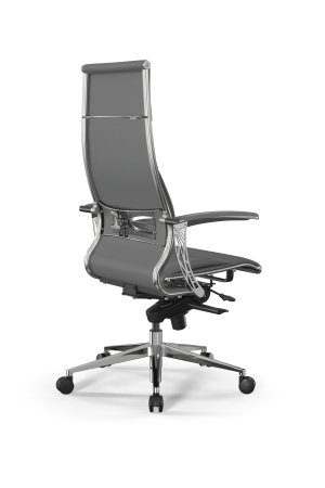 Кресло для руководителя Метта Samurai L1-10U - Infinity /Kc06/Nc06/U0mL-4c3(M06.B32.G11.W03) (Серый)