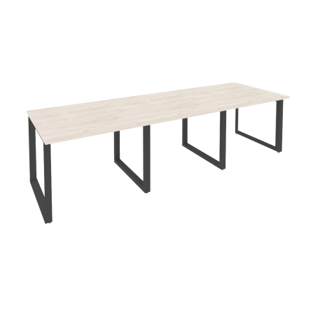 Стол переговорный Onix O.MO-PRG-3.1 2940x980x750 (Денвер Светлый/Черный металл)