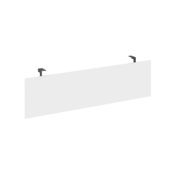 Царга стола SN.CSD-004 (1430х16х320) (Белый/Металл Антрацит)