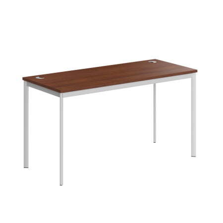 Стол прямой Имаго-С СП-3.1S 1400x600x755 (Орех французскийБелый)