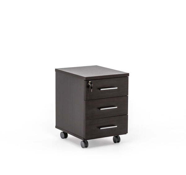 FE/RO Тумба подкатная 3 ящика (Венге)