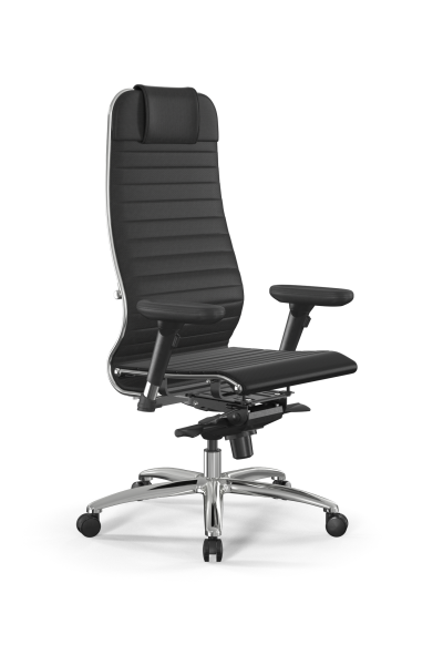 Кресло для руководителя Метта Samurai L1-3D - Infinity /Uc02/Nc02/D13P(M06.B31.G04.W03) (Черный)