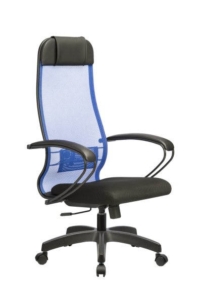 Кресло для руководителя Метта МЕТТА-11(MPRU)/подл.130/осн.001 (Синий)