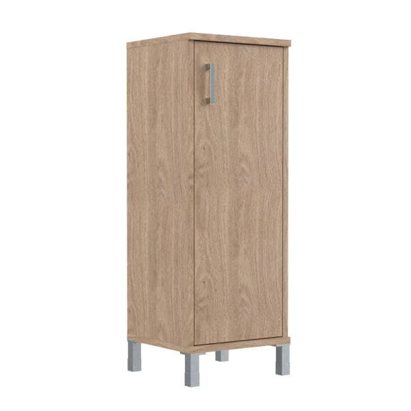 Шкаф 3 уровня, узкий, глухая дверь без замка, левая Born B-421.6 L 475x450x1286 (Дуб Девон)