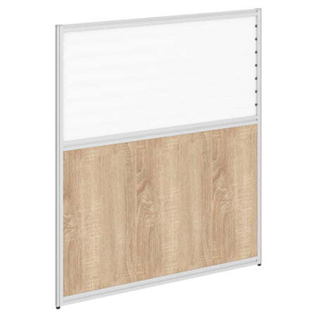 Перегородка комбинированная 1300 Rand RP130SG120 1200x22x1300 (Дуб Сонома светлый)