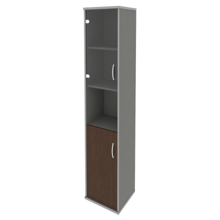 Шкаф Riva А.СУ-1.4 Л 404x365x1980 (Венге-Металлик)