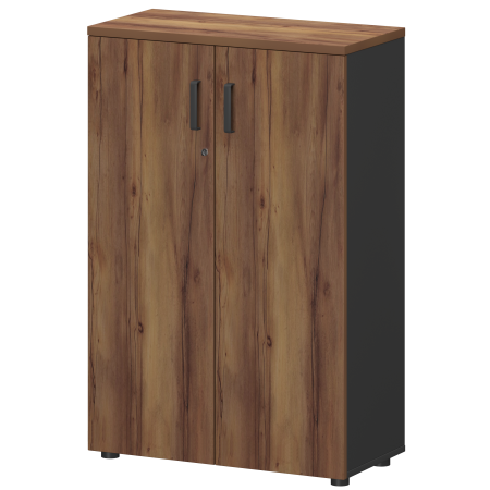 Шкаф Смарт СМШ-38Д Тип2 792x380x1214 (Графит/Таксония)