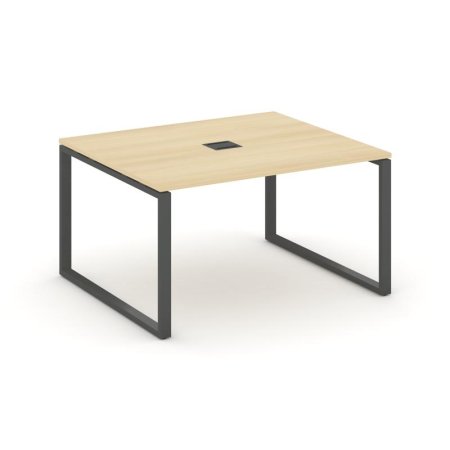 Стол переговорный SN-6O.SPRG-032 (1180х1180х750) (Акация Лорка/Металл Антрацит)