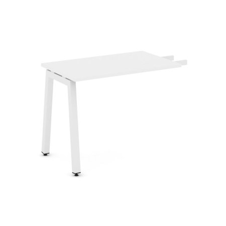 Брифинг-приставка SN-5A.BR-003 (980х600х750) (Белый/Металл Белый)