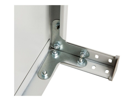 Медицинский стеллаж СТМ MS 200KD/100х30/4 (Серый)