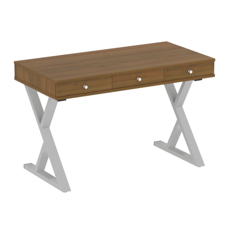 Компьютерный стол VR.SP-1-118M 1180x600x750 (Орех Гварнери/Серый Металл)