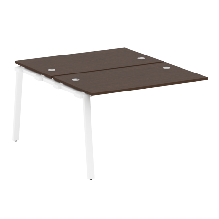 Проходной наборный элемент рабочей станции Metal System Style БА.ПРС-СП-2.2 1200x1475x750 (Венге Цаво/Белый металл)