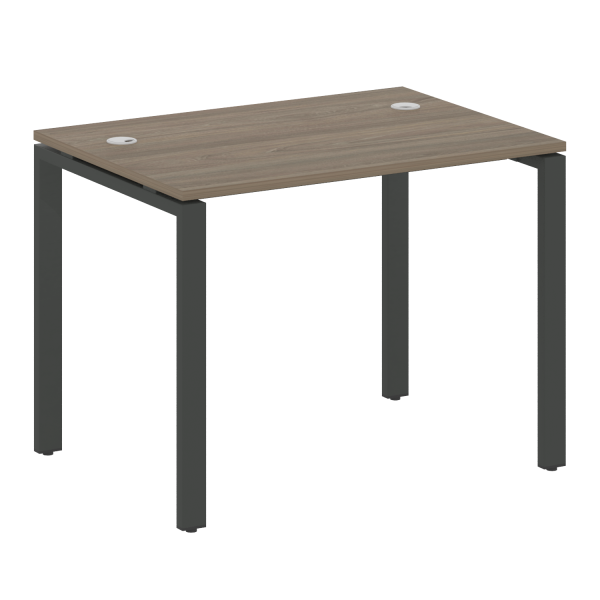 Стол письменный Metal System Style БП.СП-1 1000x720x750 (Вяз/Антрацит металл)