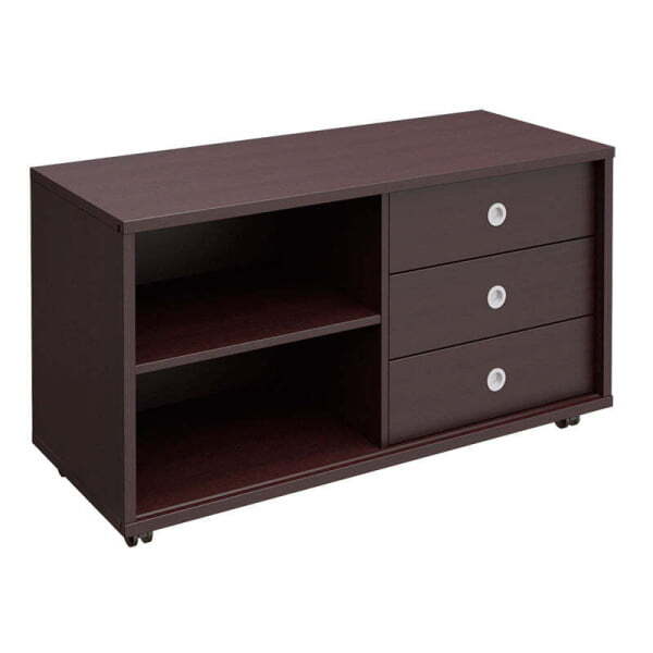 Тумба сервисная 3 ящика без замка универсальная Борн B 202 1202x500x660 (Венге)