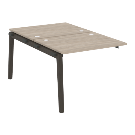 Наборный элемент рабочей станции на деревянных опорах Onix Wood OW.2.NRS-1.8 980x1635x750 (Дуб Аттик/Дуб Темный)