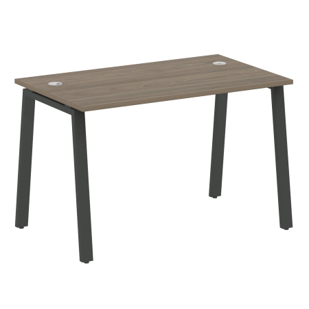 Стол письменный Metal System Style БА.СП-2 1200x720x750 (Вяз/Антрацит металл)