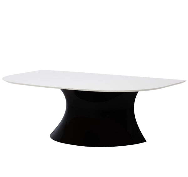 OLA Стол для руководителя L220 белый (Белый Черный)