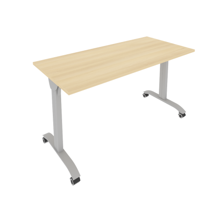 Стол складной мобильный Mobile system СМ-5 1400x650x757 (Акация Лорка/Серый металл)