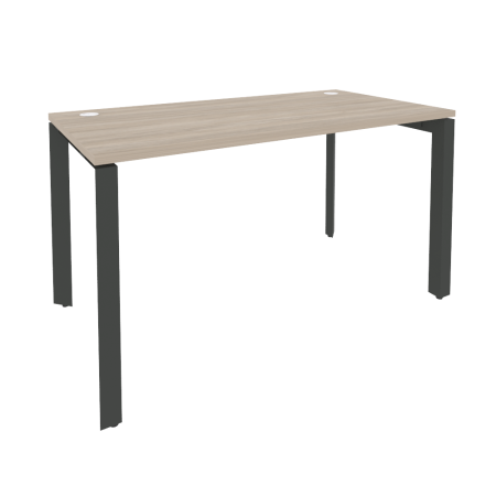 Стол рабочий на П-образном м/к Onix O.MP-SP-3.7 1380x720x750 (Дуб Аттик/Черный металл)
