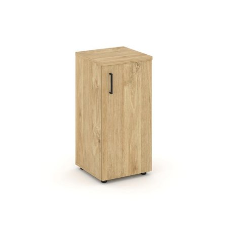 Шкаф низкий узкий SN.STU.E-301(R) (400х400х833) (Тиквуд Светлый)