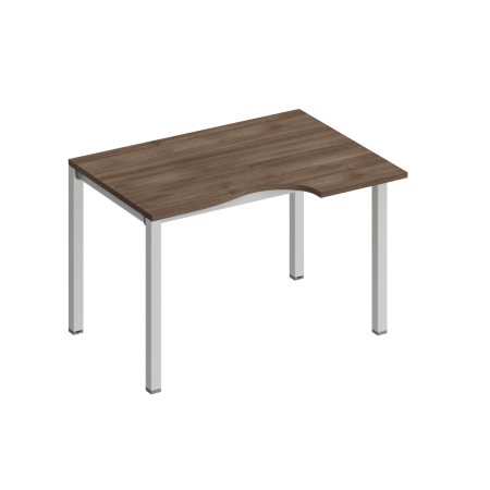 Стол эргономичный правый на металлокаркасе КФ Комфорт КФ К.1136 1200x900x750 (Дуб шамони темныйСерый)