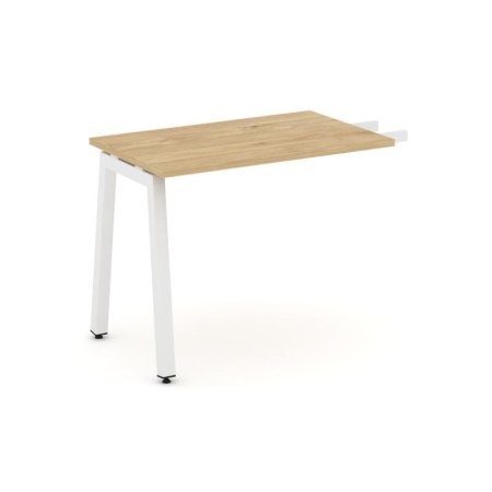 Брифинг-приставка SN-5A.BR-002 (780х600х750) (Тиквуд Светлый/Металл Белый)