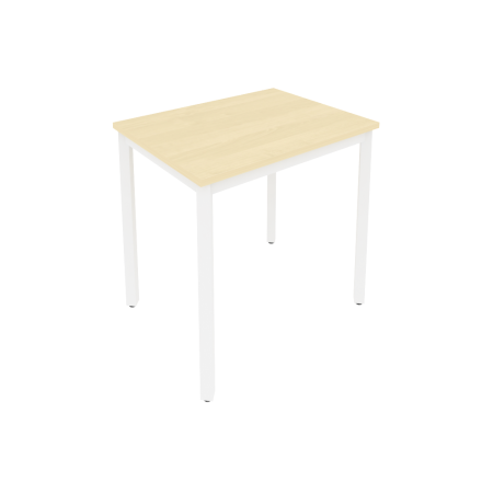 Стол письменный на металлокаркасе Slim С.СП-2.1 780x600x750 (Клен/Белый металл)