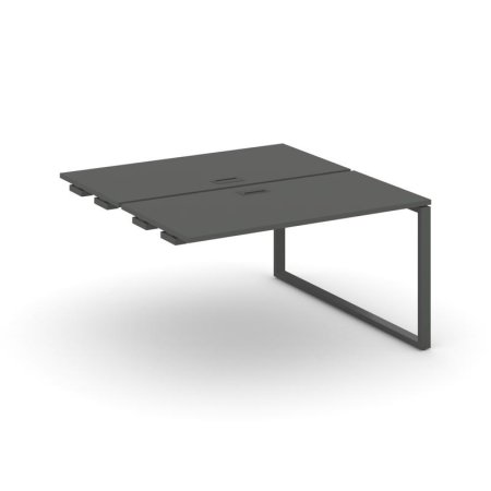Стол-приставка к опорным элементам SN-6O.DPRS-024 (1580х1632х750) (Антрацит/Металл Антрацит)