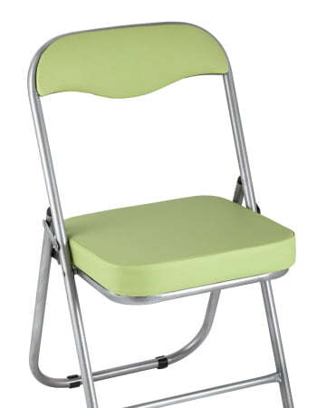 Стул складной ДЖОН металлик, салатовый (Стул складной Джон салатовый)