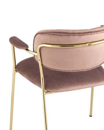 Стул Кэрол пыльно-розовый (Стул кухонный Кэрол пыльно-розовый)