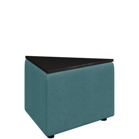 Диван Оригами. Стол треугольный. (Стол треугольный bravo_a_emerald)