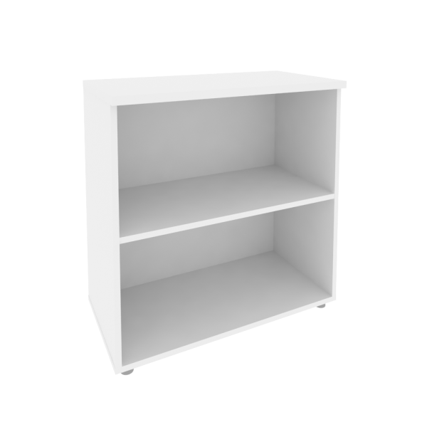 Стеллаж низкий широкий Onix O.ST-3 800x420x823 (Белый Бриллиант)