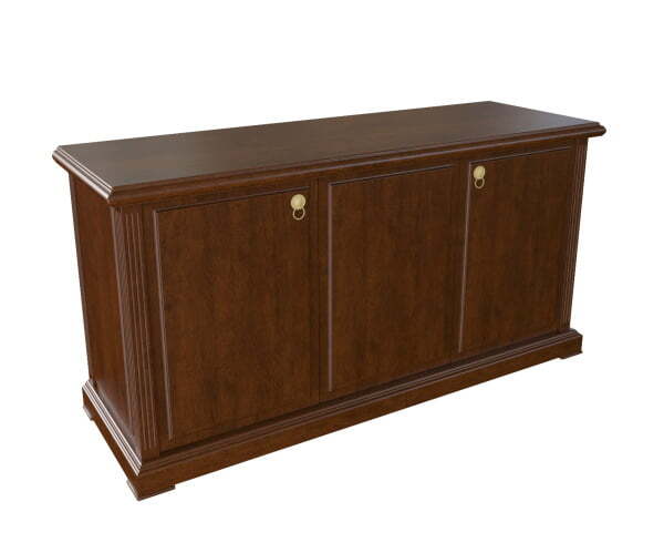 Креденция 3 двери Washington 29403 1670x550x840 (Темный орех)