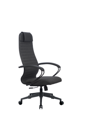 Кресло для руководителя Метта МЕТТА-27(MPRU)/подл.130/осн.002 (Темно-серый)