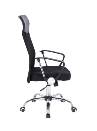 AL 781 Кресло офисное, ткань | сетка | экокожа (Черный)