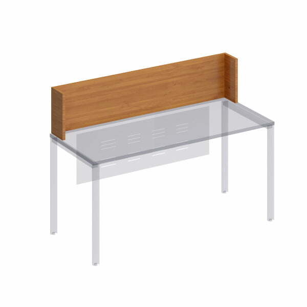 Настольная перегородка Формула МП ФР 421 1600x180x350 (Вяз светлый)