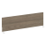 Экран боковой L1235мм Metal System Style Б.ЭКР-123 1235x18x348 (Дуб Наварра/Белый металл)