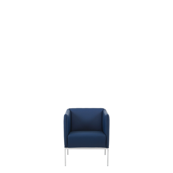 Кресло офисное Бора (М-46) (Синий)