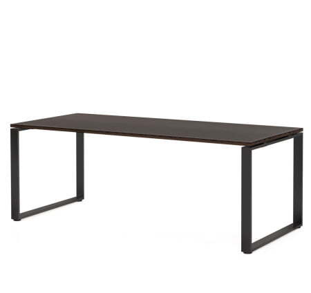 ROTONDA Стол для руководителя L200 (Венге/Черный металл)