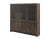 Шкаф для документов трехсекционный, правый Torston T-33-16пр 2200x520x2120 (Дуб Бунратти/Антрацит)