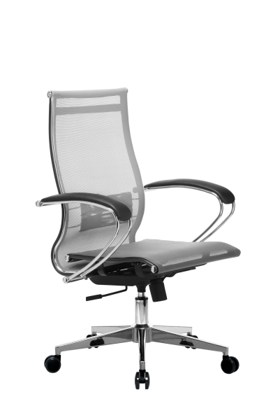 Кресло для руководителя Метта МЕТТА-9(MPRU)/подл.131/осн.004 (Серый)