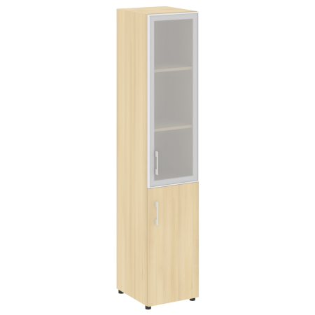 Шкаф высокий узкий нужен топ правый LT.SU 1.2R R 400x450x1990 (Акация Лорка)