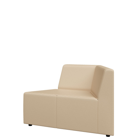 Диван Оригами. Модуль 1-местный левый. (Модуль 1-местный левый ecotex_3028)