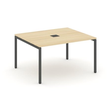 Стол переговорный SN-4P.SPRG-032 (1180х1180х750) (Акация Лорка/Металл Антрацит)