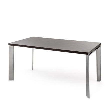 FERMO METAL Стол для руководителя хром L180 (Венге/Хром металл)